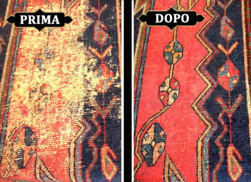 tintura restauro tappeti milano