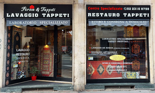 centro specializzato di lavaggio restauro tappeti milano